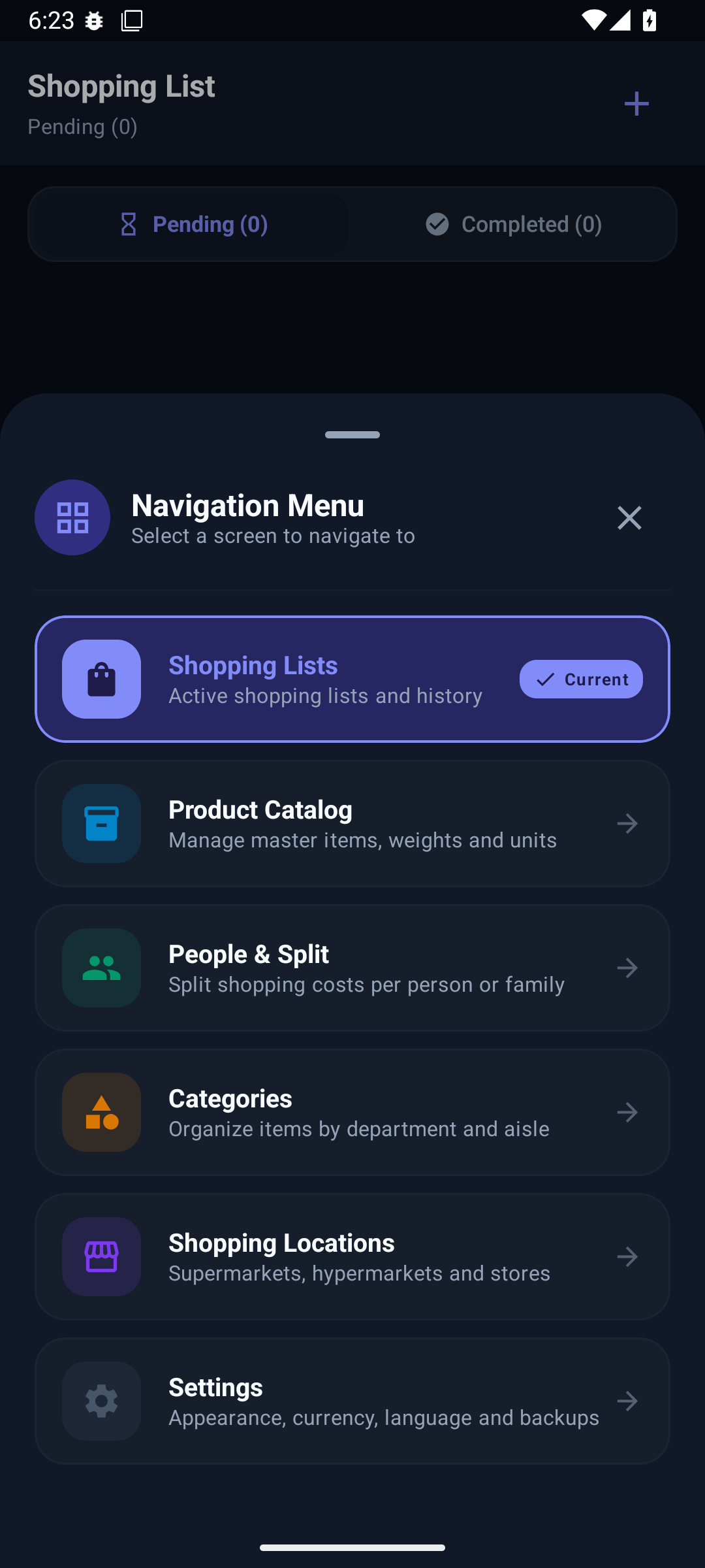Catalog and Categories